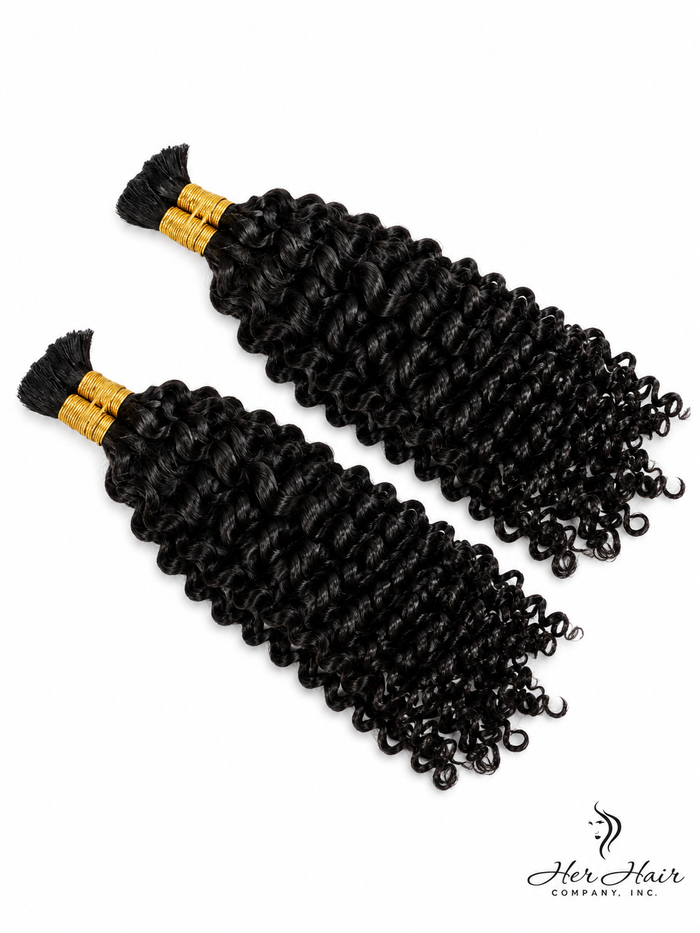 Deep Curly Bulk Hair