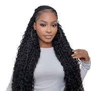 Deep curly bulk hair from Her Hair Company, standard bundle with rich, voluminous curls for natural, full hairstyles.