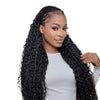 Virgin deep curly bulk hair from Her Hair Company, standard bundle with lush, natural deep curly texture for versatile styling.