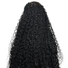 Deep curly bulk hair bundle from Her Hair Company, showing thick, virgin standard hair bundle with deep curl pattern and natural shine.