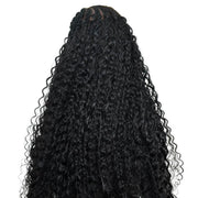 Deep curly bulk hair bundle from Her Hair Company, standard size with rich, natural curls for versatile styling.