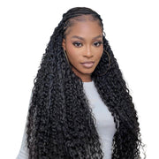 Deep curly bulk hair bundle from Her Hair Company, standard 16-inch curly hair for natural, full hairstyle.