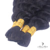 Deep wave bulk hair bundle from Her Hair Company showcasing thick, curly deep wave hair for natural, full hairstyles.
