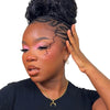 Deep wave bulk hair bundle from Her Hair Company, showing natural virgin deep wave hair texture in a standard bundle.