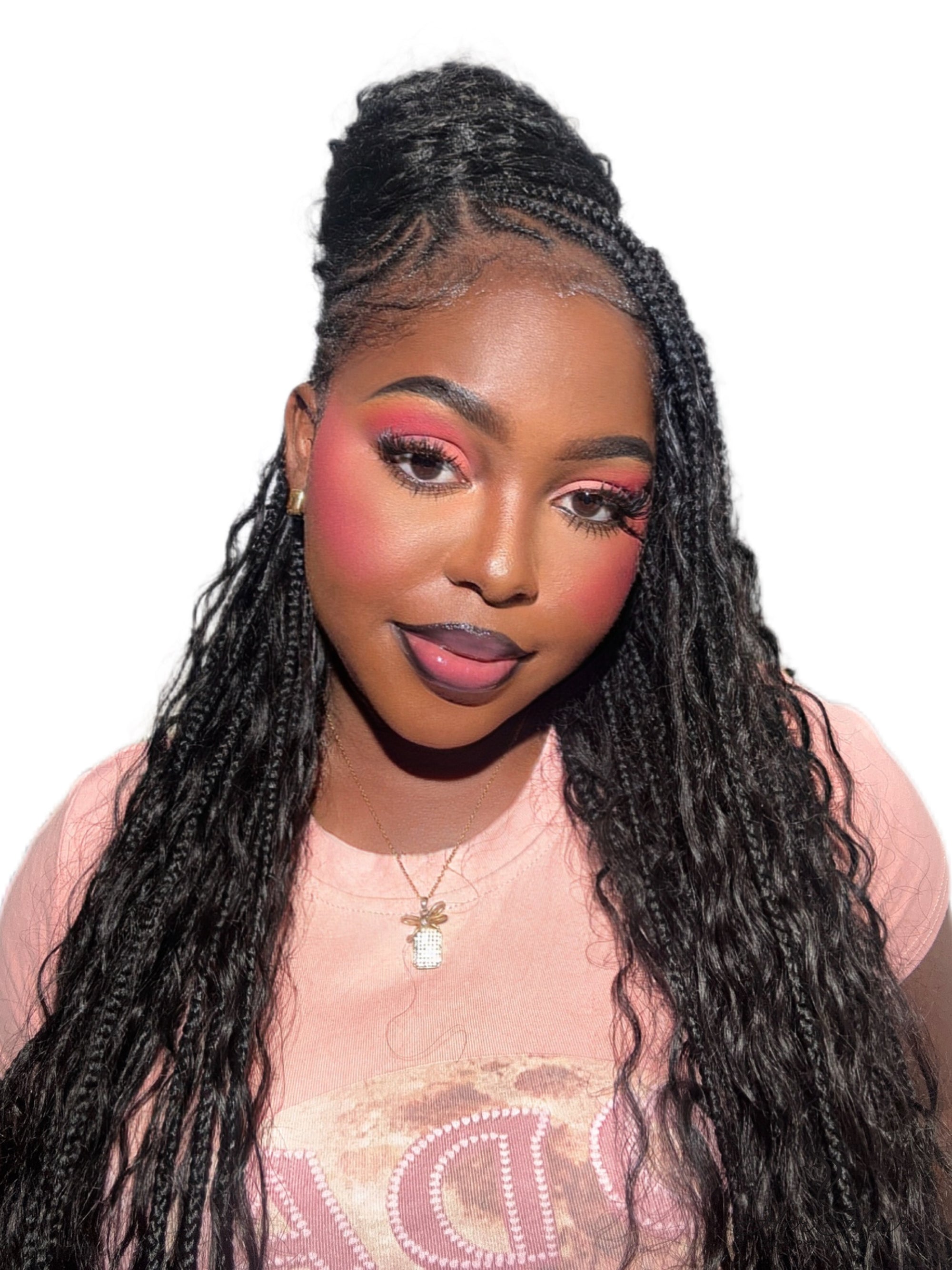 Deep Wave Bulk Hair Standard Bundle from Her Hair Company, showing virgin deep wave hair texture in natural black color.