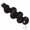 Brazilian double drawn hair bundle from Her Hair Company, straight 18-inch natural-looking hair for a full, thick style.