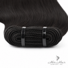 Brazilian double drawn hair bundle by Her Hair Company, straight 18-inch standard bundle with full, thick hair.