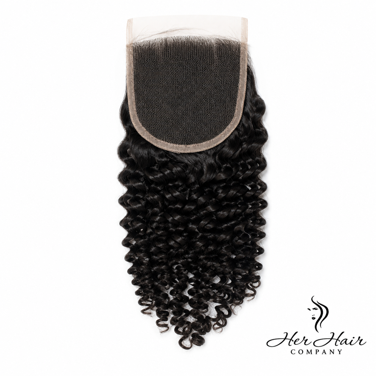 Brazilian Kinky Curly 4X4 HD Lace Closure
