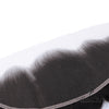 Brazilian Straight 13X4 HD lace frontal from Her Hair Company, showing the detailed lace and straight hair texture.