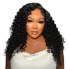 Brazilian Water Wave 13x6 HD lace frontal by Her Hair Company, showing detailed water wave pattern and HD lace texture.