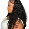 Brazilian Water Wave 13x6 HD lace frontal by Her Hair Company, showing detailed water wave pattern and transparent lace edges.