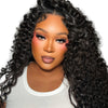Burmese raw wavy hair bundles by Her Hair Company, showing four natural wavy hair bundles in a standard bundle deal.
