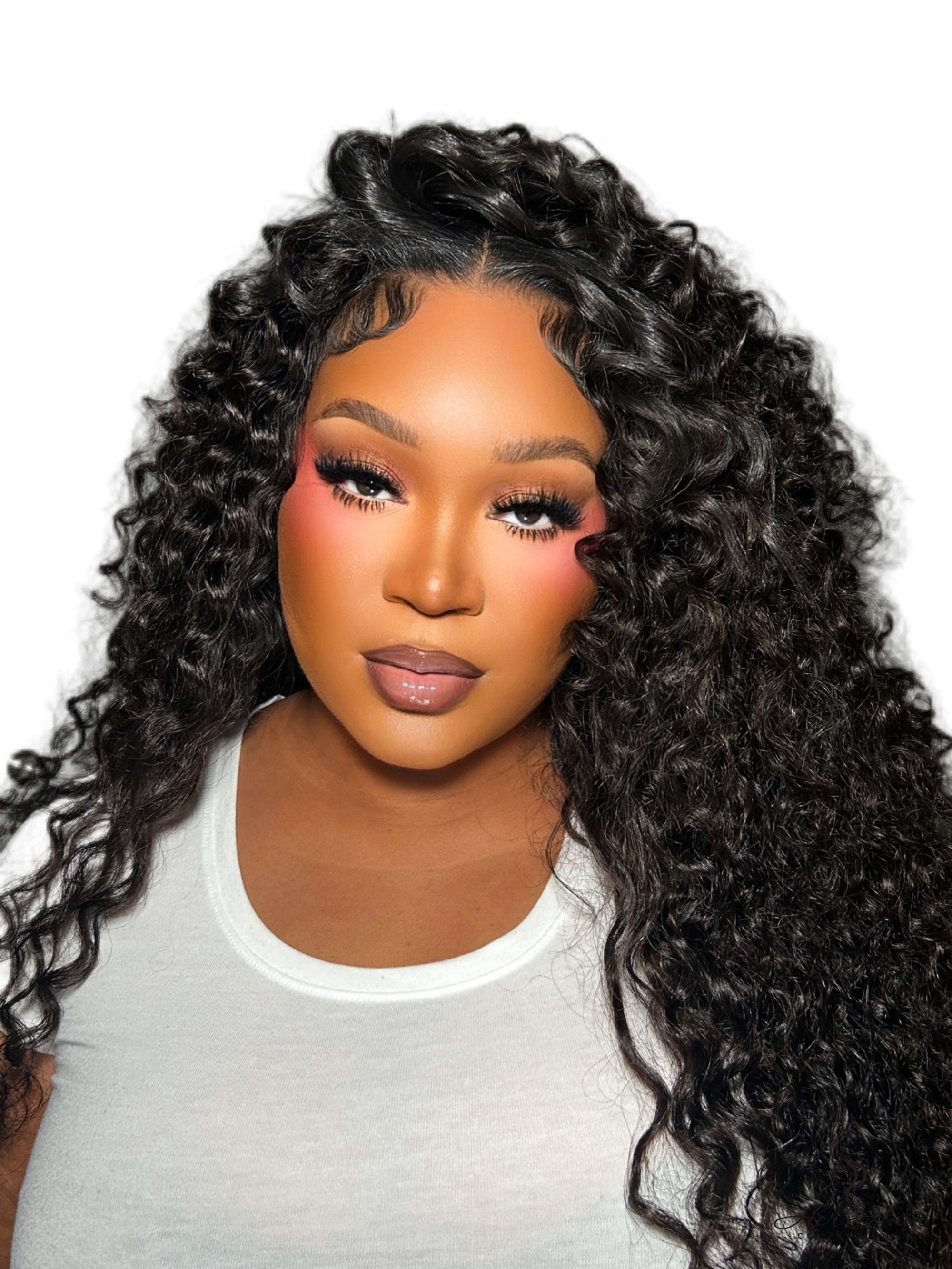 Burmese raw wavy hair bundles by Her Hair Company, showing four natural wavy hair bundles in a standard bundle deal.