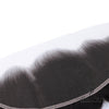 Brazilian straight 13x6 HD lace frontal from Her Hair Company, showing the natural hair and lace closure with straight texture.