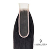 Brazilian Straight 2x6 HD lace closure by Her Hair Company, showing the natural hair texture and lace detail.
