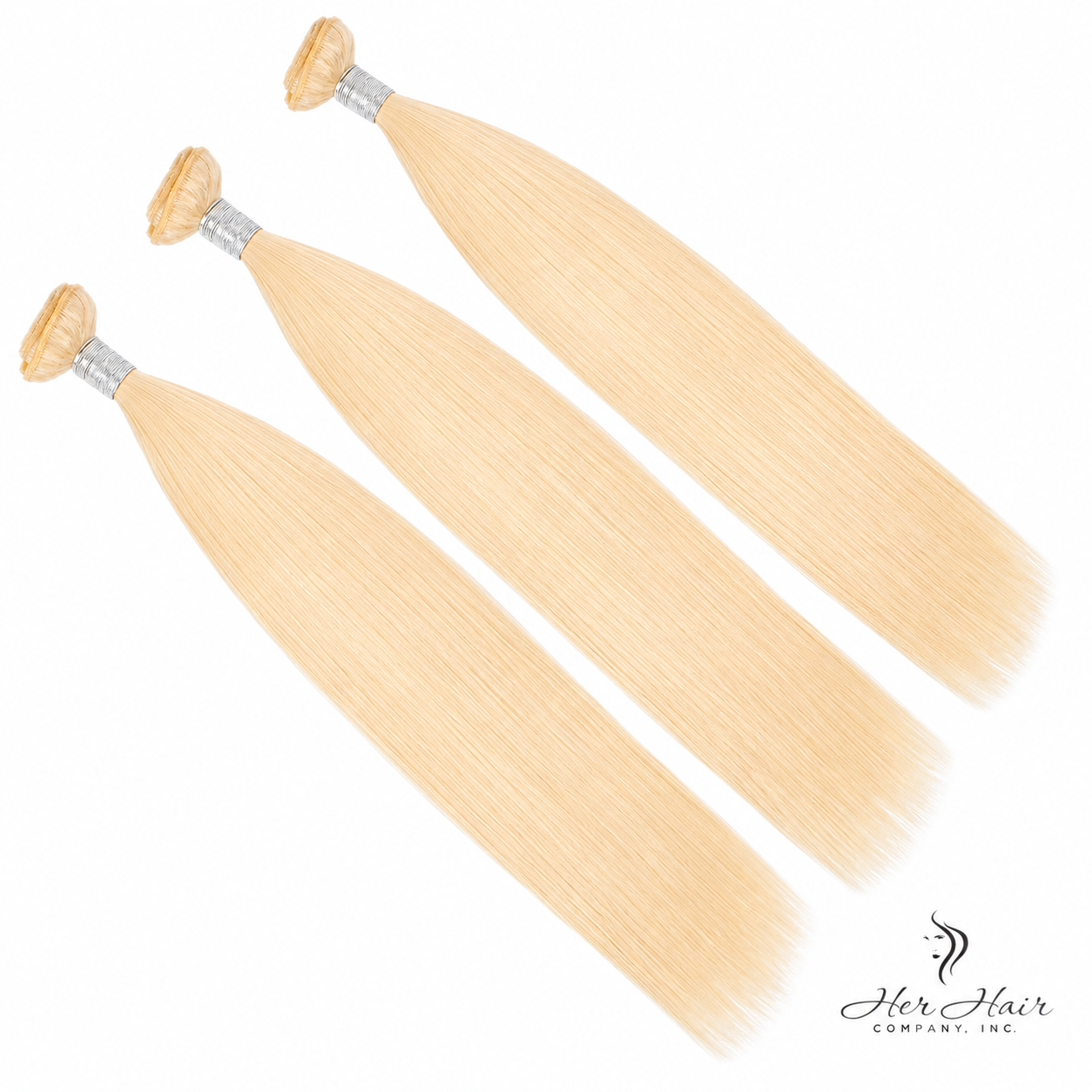 Paquete de 3 mechones de cabello euroasiático de 613 lb 