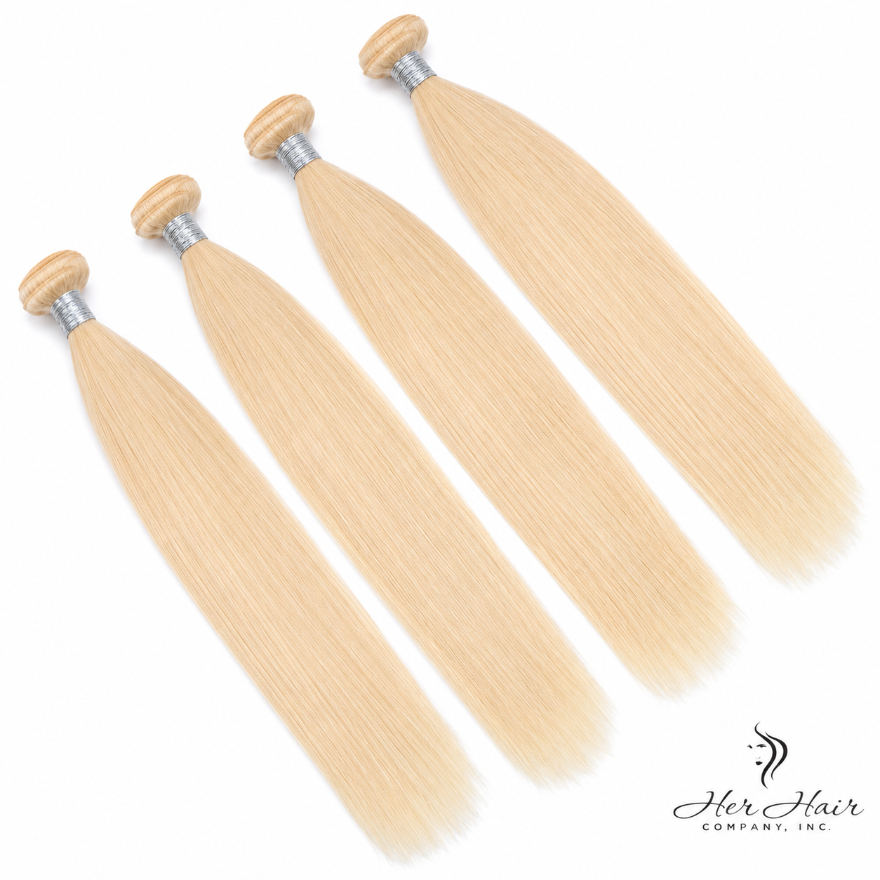 Paquete de 4 mechones de cabello euroasiático de 613 libras 