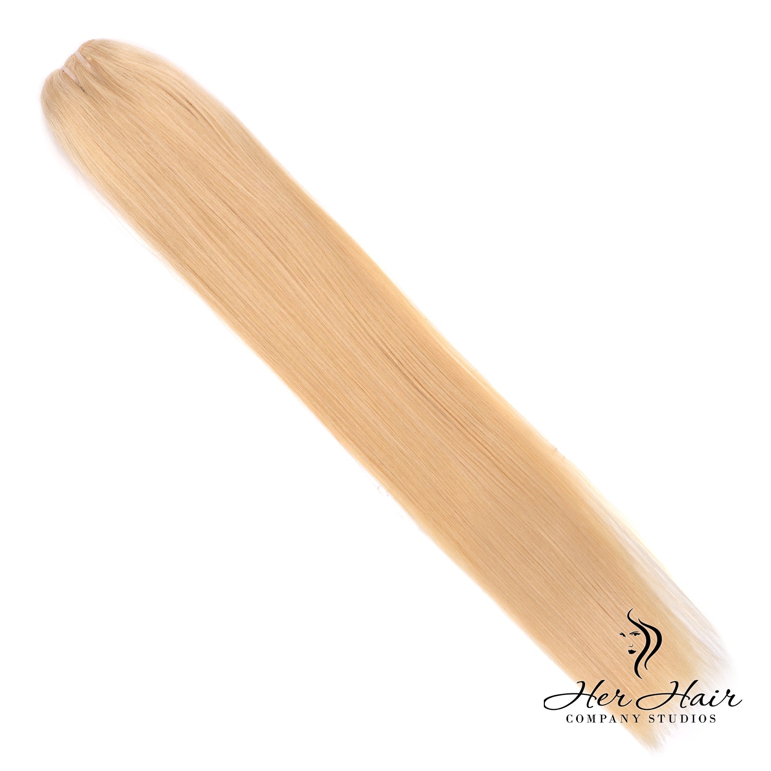 Eurasian 613# hair bundle, standard collection, with smooth, blonde hair strands displayed in the image.