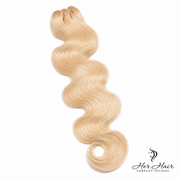 Eurasian 613 platinum hair bundle, straight, standard bundle from Vendor-Unknown, showing shiny, smooth hair strands.