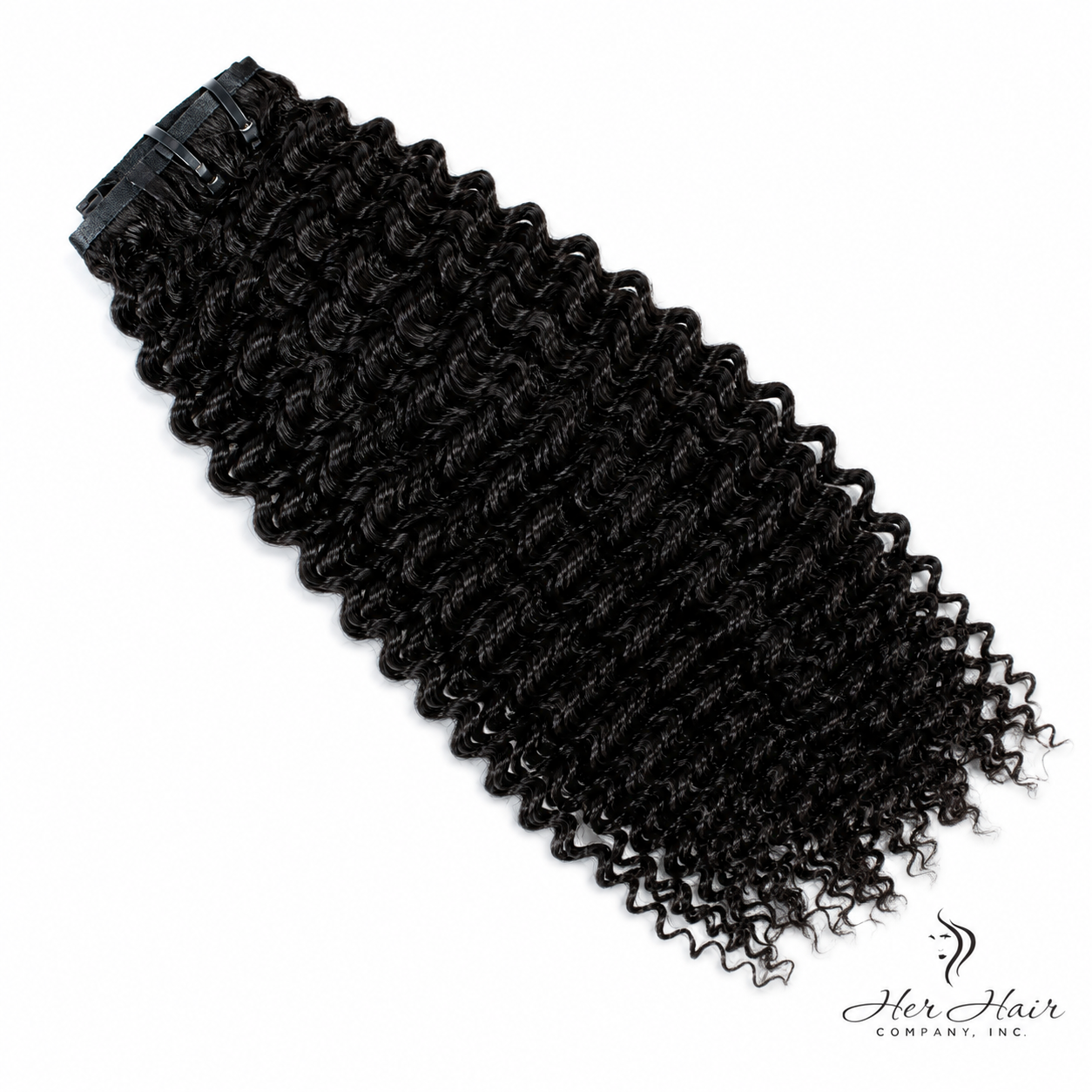 Brazilian clip-in hair extensions in a standard bundle with 16-inch body wave, natural black color, by vendor-unknown.