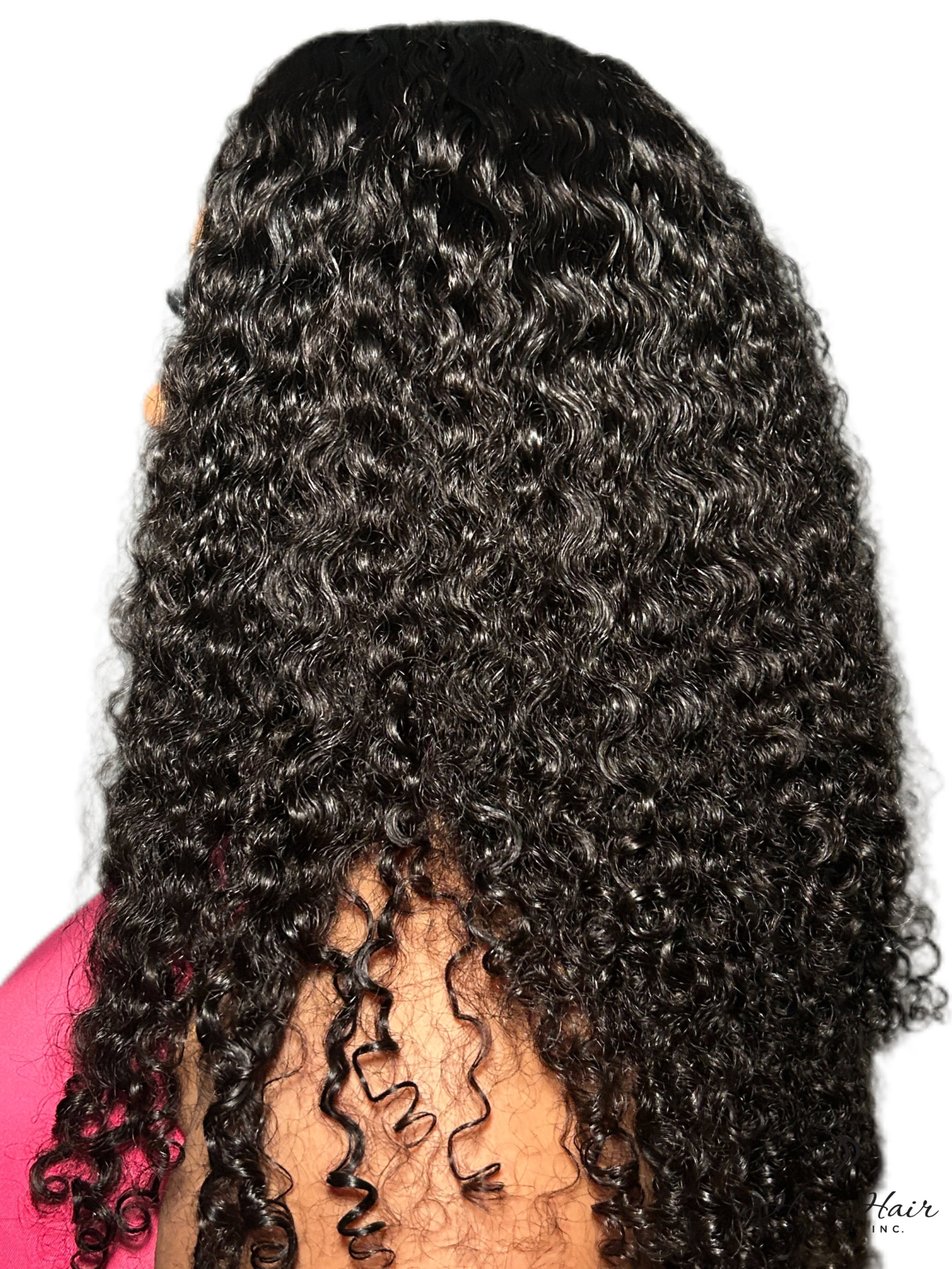 Burmese raw curly hair bundle from Her Hair Company, natural textured standard bundle, soft and voluminous hair extension.