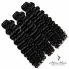 Paquete de 3 mechones de cabello rizado suelto y crudo de Birmania
