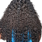 Burmese raw wavy hair bundles from Her Hair Company, showing 16, 18, and 20-inch standard hair bundles in natural wavy texture.