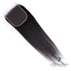 Brazilian straight 6x6 HD lace closure, standard frontal/closure, natural hair texture, with a seamless lace design and hand-tied hair strands.
