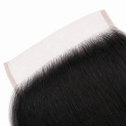 Brazilian straight 6x6 HD lace closure, standard frontal closure with natural hair texture, lightweight and transparent lace.