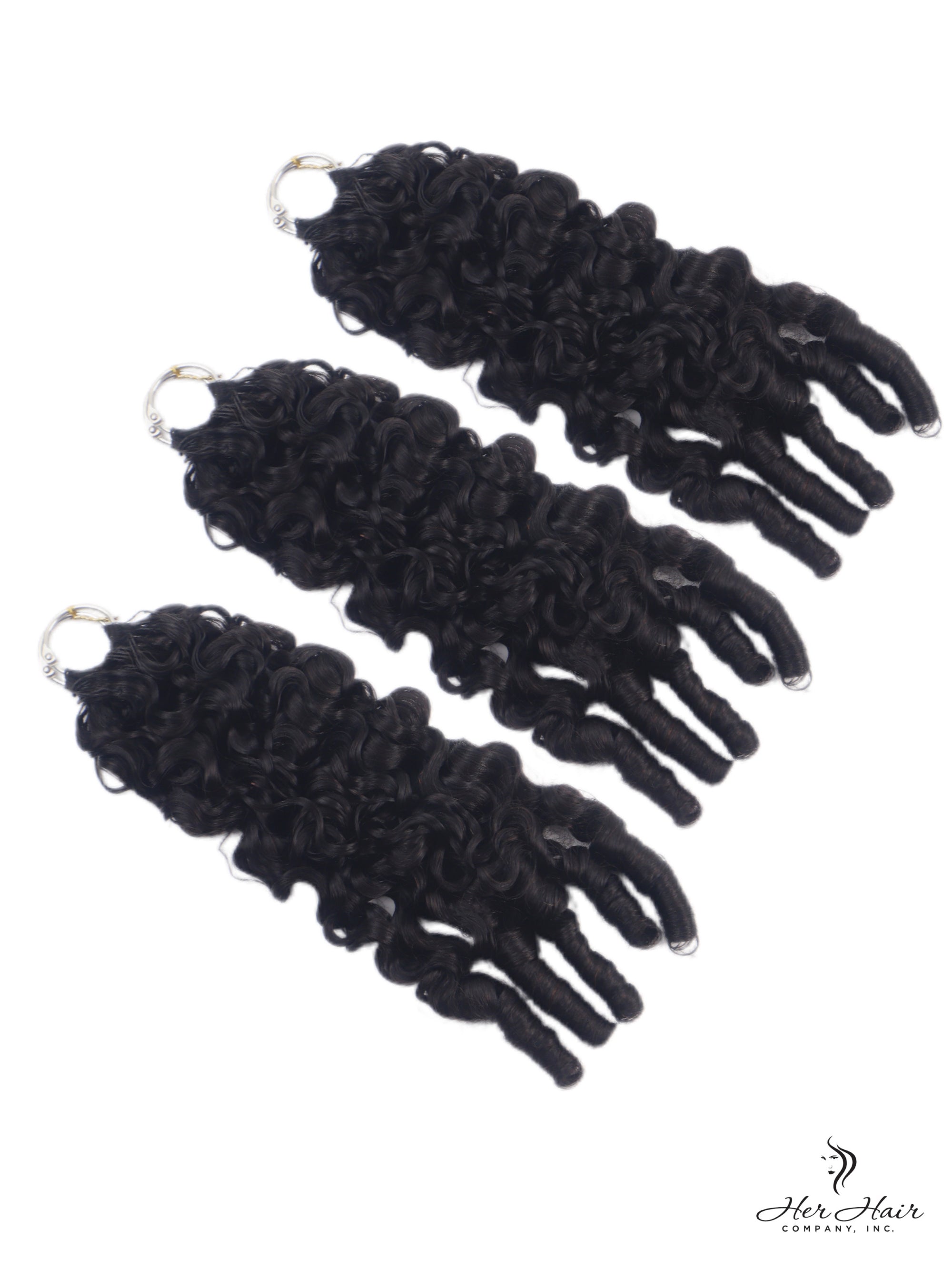 Burmese Spiral Crochet Hair