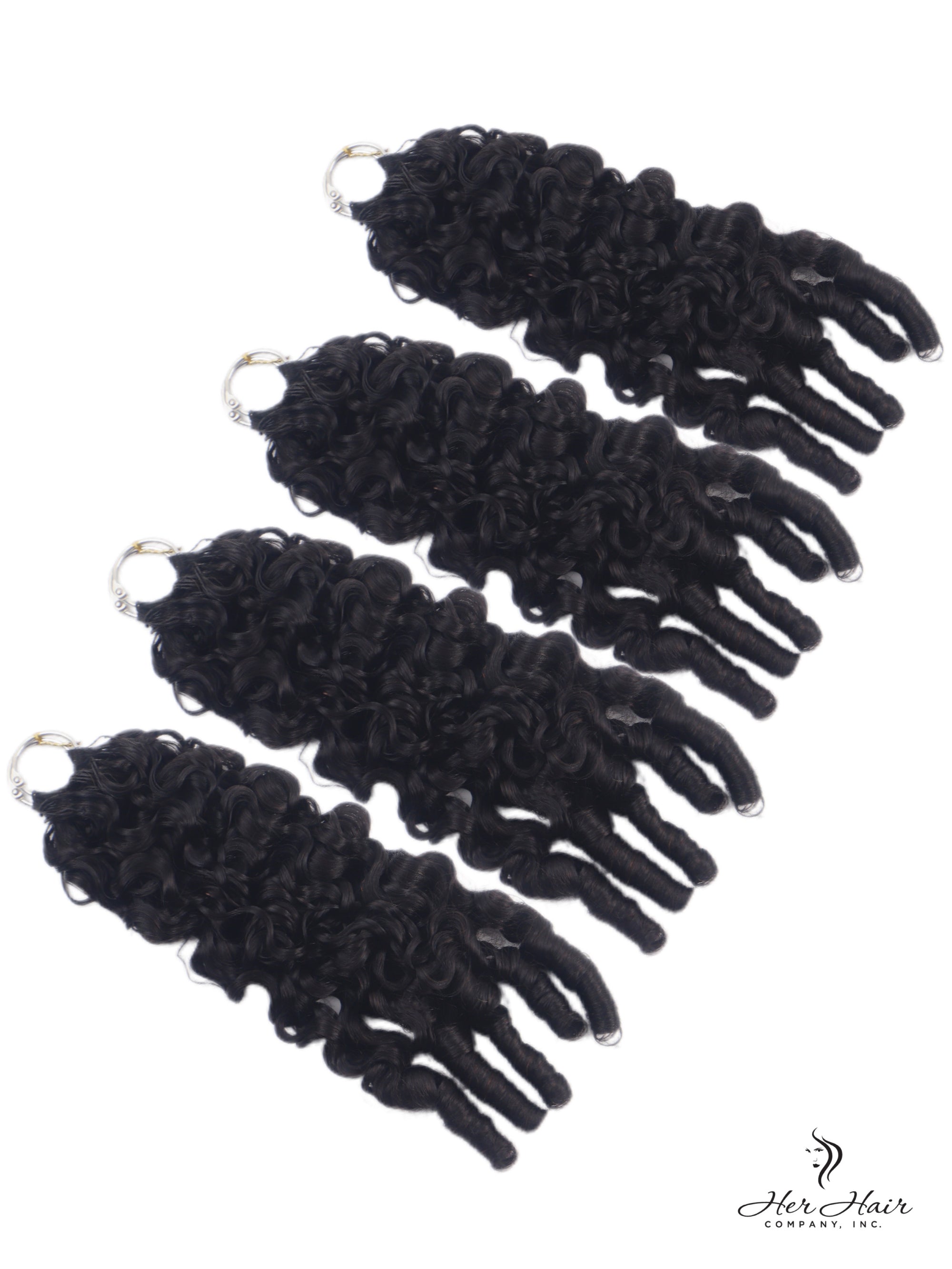 Burmese Spiral Crochet Hair