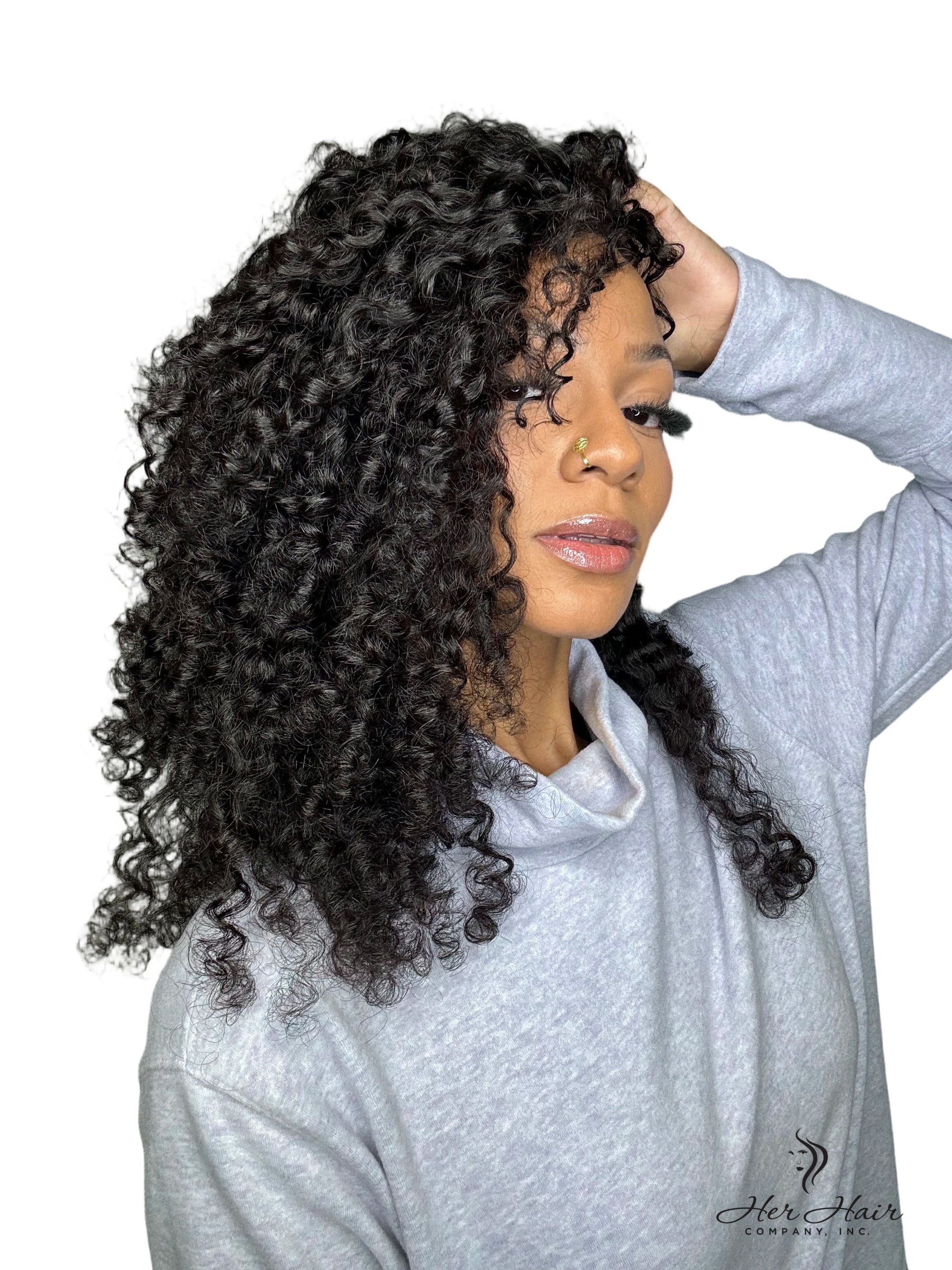 Burmese Spiral Crochet Hair - Her Hair Company