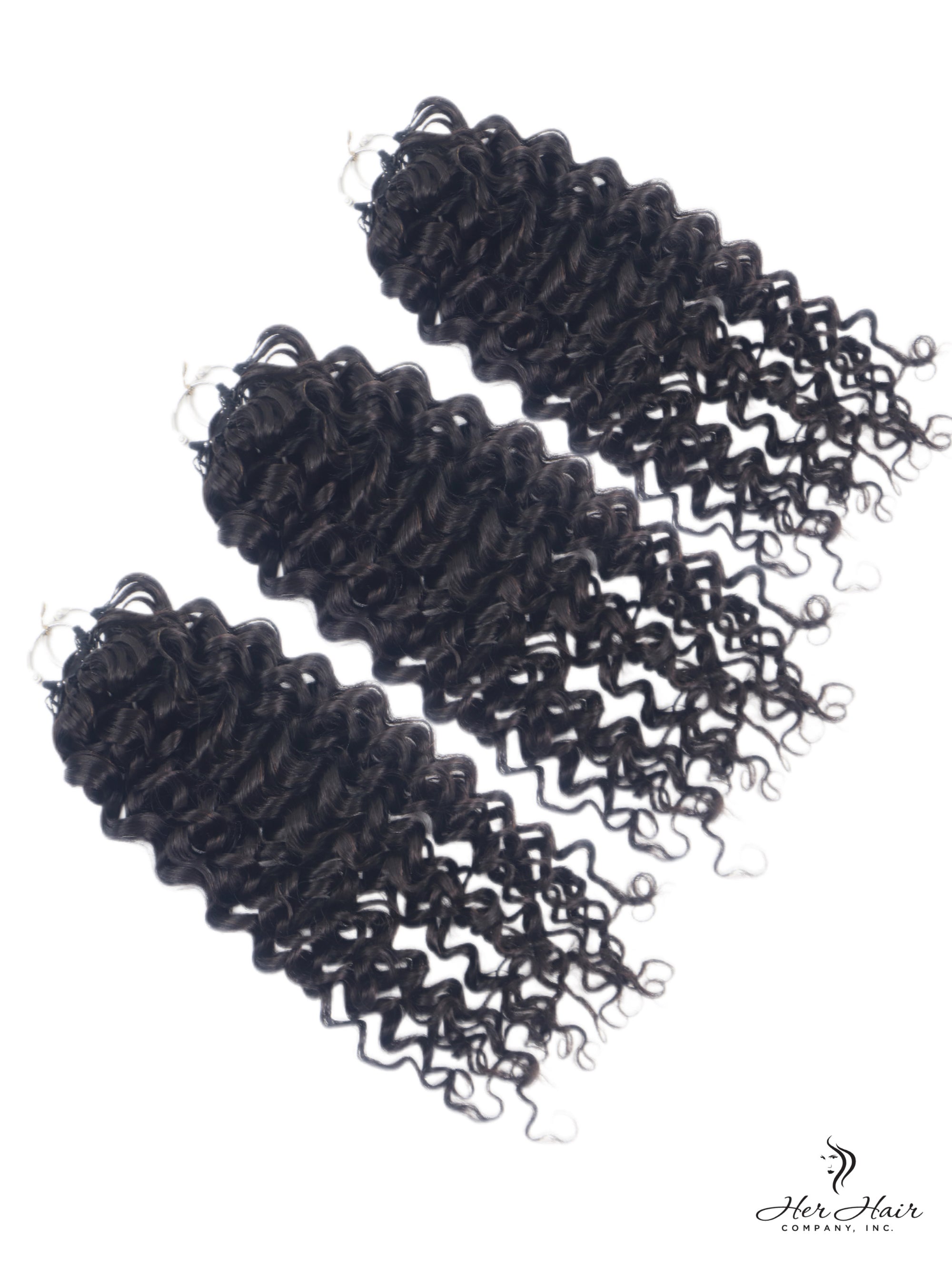 Deep Curly Crochet Hair