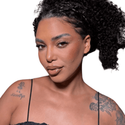 Deep curly crochet hair bundle by Her Hair Company, showcasing virgin deep curly crochet hair for natural, voluminous styles.