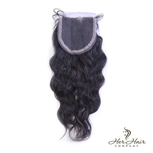 Brazilian Wavy Lace Closure 14" 