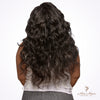 Brazilian wavy hair bundle by Her Hair Company, showing a full, natural wavy hair strand in a standard bundle.