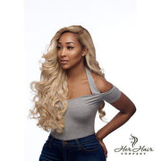 Eurasian Platinum 613 blonde hair bundle, straight texture, standard 12-inch bundle, vendor-unknown hair product.